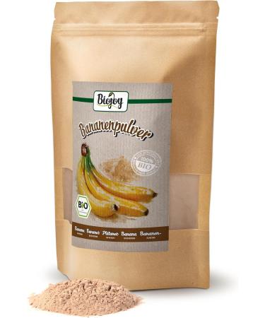 Biojoy Banan en poudre BIO (500 gr) id al pour le lait et le shake sans additifs - Buy Online on GoSupps.com