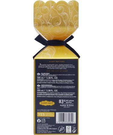 Feather and Down Serenity Duo Gift Set (2 x 50ml Pillow Spray & Relaxing Eye Mask) - With Lavender & Chamomile Essential Oils to Encourage Calm & Aid a Restful Night's Sleep. - Buy Online on GoSupps.com
