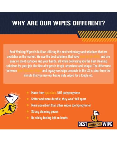 Heavy-Duty Disposable Industrial Cleaning Wipes - Multi-Purpose Extra Large 30 Count for Paint Oil Grease & More - Buy Online on GoSupps.com