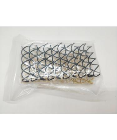 Csirnto 20-Pack Metal Spiral Hair Pins | Styling Clips & Needles for Perfect Hair Updos - Buy Online on GoSupps.com