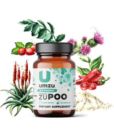 UMZU zuPoo 15-Day Supply - Gentle Laxative for Bloating Relief & Toxin Flush - Supports Weight Management - Made in USA - Buy Online on GoSupps.com