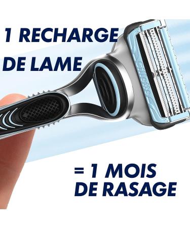  Gillette Gillette SkinGuard Sensitive Replacement Blades for Men 11 Blades - Buy Online on GoSupps.com