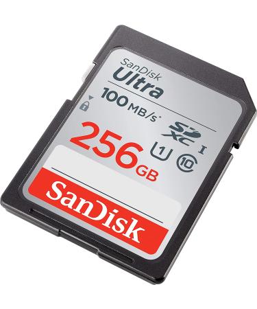 SanDisk 256GB Ultra SDXC UHS-I Memory Card - 100MB/s - C10 U1 - Full HD - SDSDUNR-256G-GN6IN - Buy Online on GoSupps.com