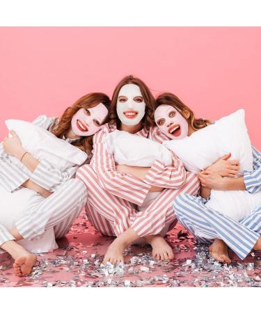 7Penn Reusable Silicone Face Mask Cover Set - 2 Pack Pink & White | Eco-Friendly Skin Care Solution - Buy Online on GoSupps.com