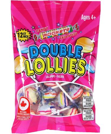 Rockets Double Lollies Lollipops - Total 60 Count 480g - Buy Online on GoSupps.com