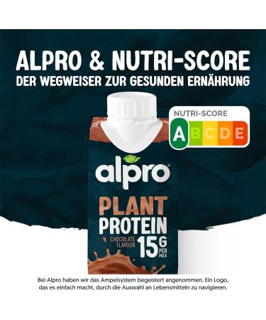 Alpro - Vegetable drink - Soy protein chocolate taste - 250ml - Pack of 15x250ml - Buy Online on GoSupps.com