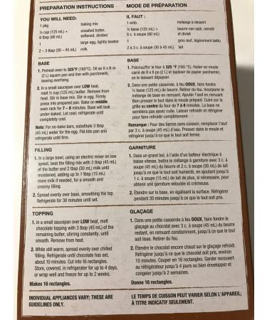 President's Choice Nanaimo Bar Baking Mix 740g - Authentic Canadian Recipe | 1.63 lb Pack - Buy Online on GoSupps.com