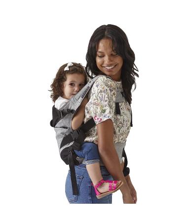 Contours Journey 5 Position Convertible Baby Carrier for Newborn to Toddler | Easy-to-Use & Comfortable for Men and Women | Face In/Out, Front/Back/Hip Carry | 8-45 lbs | Graphite Gray - Buy Online on GoSupps.com