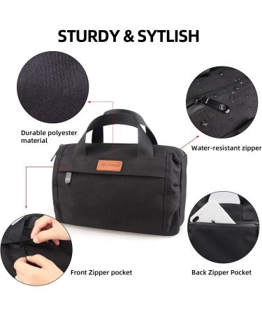 FIREDOG Black Large Smell Proof Pouch 9x4x5 - Odor Proof Bag with Carbon Lining for Smoking Stash - Buy Online on GoSupps.com