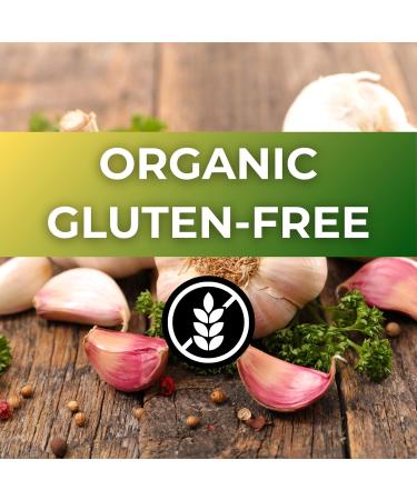 Garlic Powder 200g Natural Herbs and Spices Premium Quality Non-GMO Gluten-Free Finely Ground for Cooking Seasoning and Marinades | Rich Flavor and Aroma No Additives - Buy Online on GoSupps.com