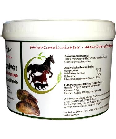 Top Quality Green-Lipped Mussel Powder for Cats - Natural Taurine Source Supports Bones & Fur High Bioavailability 100g - Buy Online on GoSupps.com