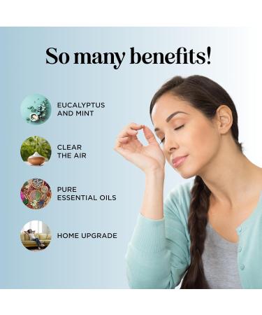 Breathe Essential Oil for Diffuser - Invigorating and Refreshing Breathe Essential Oil Blend with Eucalyptus Peppermint Tea Tree and Mint for Diffusers for Home and Shower Aromatherapy (4 Fl Oz) - Buy Online on GoSupps.com