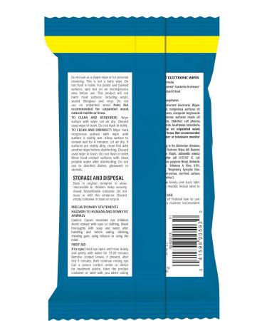 Weiman Disinfecting Electronic Wipes | Best Screen & Equipment Cleaner for Laptops TVs & More - Buy Online on GoSupps.com