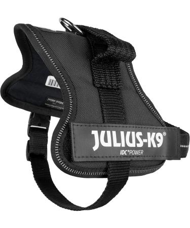 K9 Powerharness XS/Mini-Mini - Black | Premium Pet Harness for Comfort & Safety | International Shipping Available - Buy Online on GoSupps.com