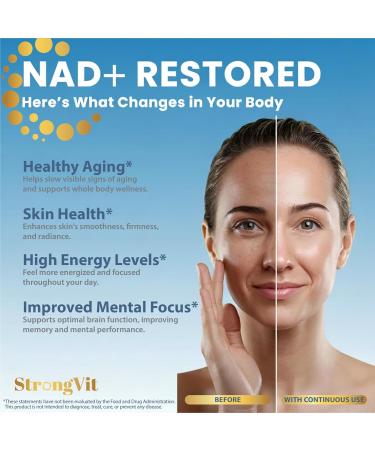 StrongVit Cortisol & NAD Supplement Bundle New Formula (120 Capsules) - Buy Online on GoSupps.com