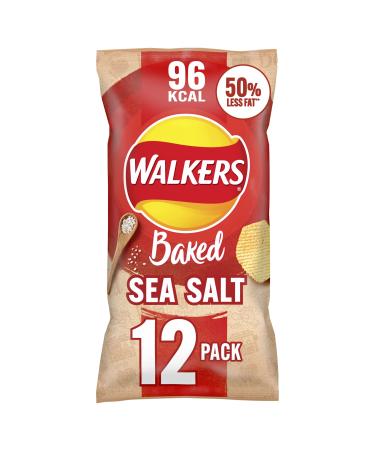 Walkers Baked Sea Salt Treats 12 x 22g