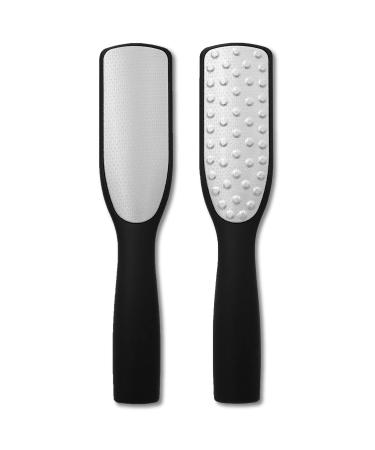 Professional corneal file - for smooth feet - no cutting risk - gentle corneal remover - stainless steel corneal grass with laser cut technology - with 2 pages rough and fine - no disposable product - Buy Online on GoSupps.com