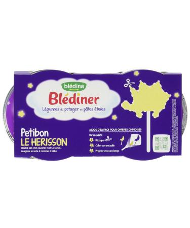 Bl dina Bl d ner Garden Vegetables and Star Pasta From 12 months 2 x 200g