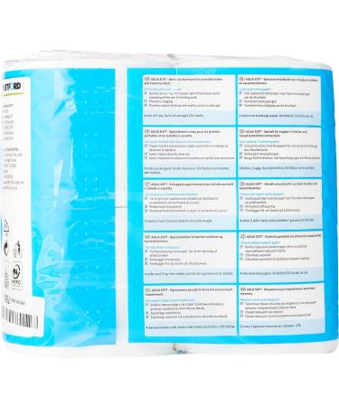 Thetford Aqua Soft WC Paper | Toilet Paper for Mobile & Camping Toilets | 4 Rolls/Bag | Multi-Coloured Outdoor Toilet Paper - Buy Online on GoSupps.com