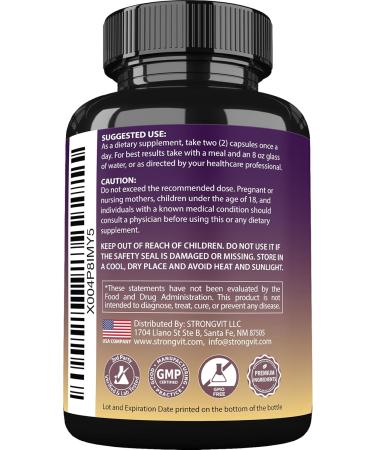 Quercetin with Bromelain Elderberry Vitamin C D3 and Zinc. Super Immune Support Supplement. Organic Complex for Men & Women Non-GMO Gluten-Free Vegan USA 60 Count (Pack of 1) - Buy Online on GoSupps.com