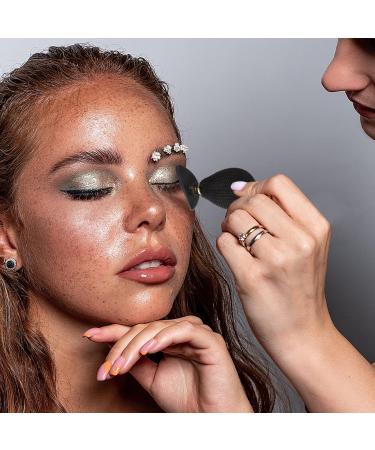 Hemoton Eye Shadow Stamp Eyeshadow Home Tools Seal Tape Applying Eye Shadow Supply Girl Creative Painting - Buy Online on GoSupps.com