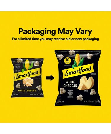 Buy Smartfood White Cheddar Popcorn - 40 Count Bags | 0.625 oz Each - Buy Online on GoSupps.com
