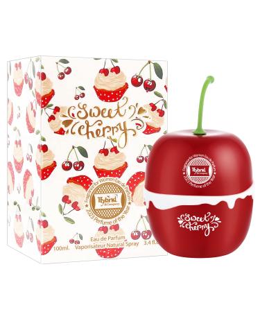 Hybrid & Company Sweet Cherry For Women Eau De Parfume Pour Femme Natural Spray 3.4FL.OZ