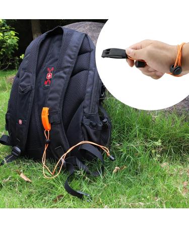 AMBITIONJUMP Emergency Whistle with Lanyard - Loud Safety Whistle for Kayak, Boating, Camping - Survival & Rescue Gear - Buy Online on GoSupps.com