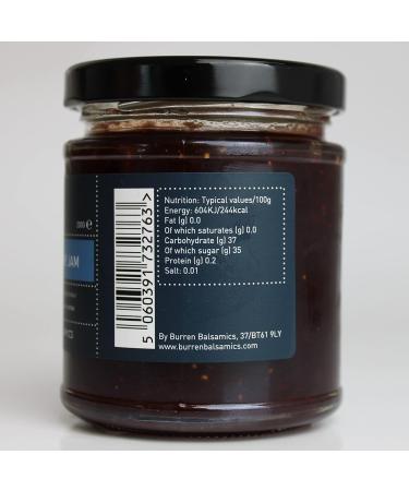 Burren Balsamics Strawberry Jam 200g - Premium Handcrafted Spread - Buy Online on GoSupps.com