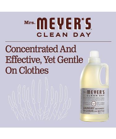 Mrs. Meyer's Lavender Laundry Detergent 2X Concentrated - 64 fl oz - Buy Online on GoSupps.com