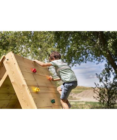 Squirrel Products 20 Extra Large Deluxe Rock Climbing Holds - Mounting Hardware Included - Outdoor Play for Ages 3 - Buy Online on GoSupps.com