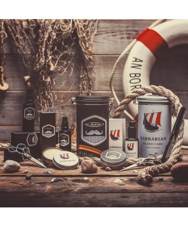 Mr. Burton's 100% Natural Beard Oil - Premium Quality Fragrance-Neutral 50ml | Best Beard Care Made in Germany - Buy Online on GoSupps.com