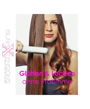 100% Remy Real Hair Clip-In Extensions Set - 7 Parts 60cm - GlamX Densions in Color 660 Castle - Perfect for International Shipping - Buy Online on GoSupps.com