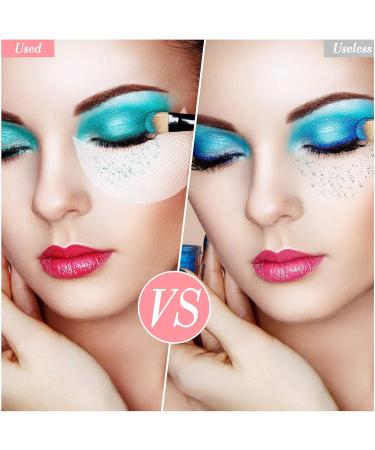 Eye Shadow Shields 300 Pieces Eyeshadow Pad Shield Eyeshadow Patches White Eyeshadow Stencils Under Eye Pads Prevent Makeup Residue for Eyelash Extensions Lip Makeup Half-Moon Shape - Buy Online on GoSupps.com