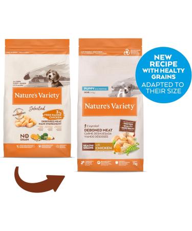 Nature's Variety Healthy Grains - Puppy Mini Dog Food - Free Range Chicken - 7kg - Buy Online on GoSupps.com