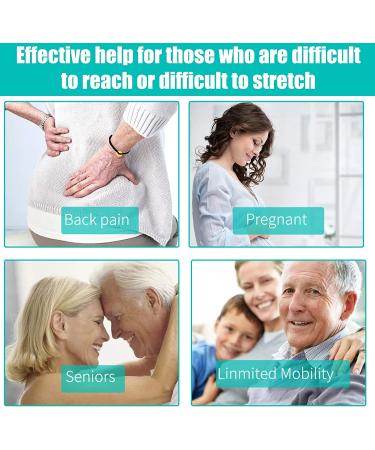 Kirimon Long Reach Toilet Wiping Aid for Limited Mobility - Bottom Buddy for Elderly, Pregnancy & Disabilities - Buy Online on GoSupps.com