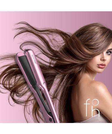 MegaPlate 1.75 Wide Professional Flat Iron - Blush Pink | Stylish High-Quality Hair Straightener for All Hair Types - Buy Online on GoSupps.com