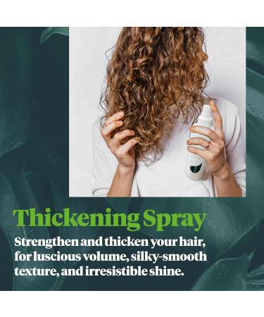 Thicken Instant Thickening and Volumizing Spray with UV protection for hair Plant Based with Walnut Extract and Essential Amino Acids for a Natural Hold and Texture 6.8 Fl Oz - Buy Online on GoSupps.com