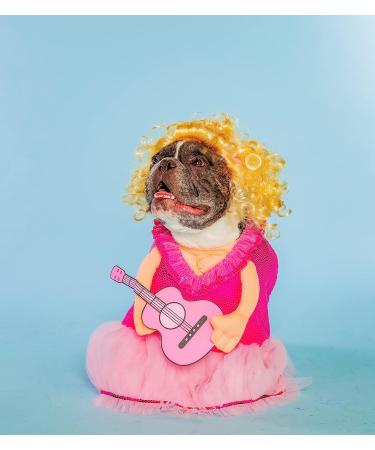 Pink Dress Guitar & Wig Set - XS/S - Buy Online on GoSupps.com