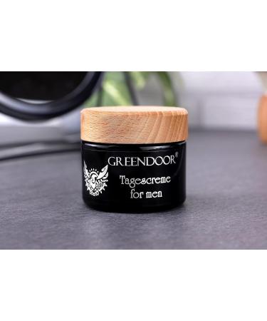 Greendoor moisturizing day cream for men's face 50ml vegan optimally absorbed protects with organic algae non-greasy without oily shine natural cosmetics - Buy Online on GoSupps.com