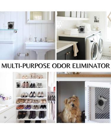 5 Pack 200G Bamboo Charcoal Air Freshener Bags - Odor Eliminator & Moisture Absorber for Home, Car & Room - Buy Online on GoSupps.com