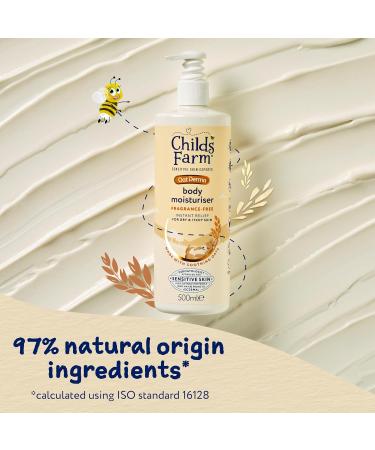 Childs Farm OatDerma Cr me hydratante pour le corps sans parfum apaisante peaux sensibles mollient b b enfants 500 ml - Buy Online on GoSupps.com