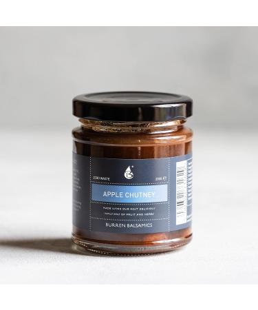 Burren Balsamics Spiced Apple Chutney 200g - Exquisite Flavor Infused Condiment - Buy Online on GoSupps.com
