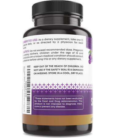 Ancient Bliss Saffron Extract Capsules - Mood & Eye Support Supplement | Appetite Suppressant for Weight Management (60 Capsules - Buy Online on GoSupps.com