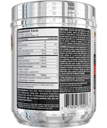 Six Star Pre-Workout Explosion - Pink Lemonade 8.16 oz | Boost Energy & Performance - Buy Online on GoSupps.com