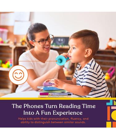 Special Supplies Phone Buddy - Auditory Feedback Reading Phones for Classroom & Home - Speech Therapy Communication Device for Kids and Adults - 4 Pack Phonic Phones for Accelerated Reading Fluency - Buy Online on GoSupps.com