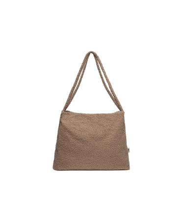 Jollein diaper bag shopper 34x43cm Boucle - Biscuit Brown