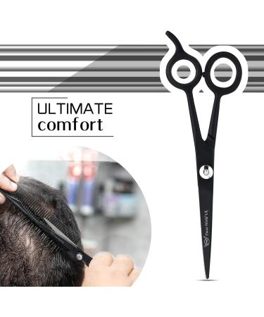 Focus World Uk FocusWorld Professional Hairdressing Scissors 6.5 Inch Black 1 count 1 Count (Pack of 1) Black - Buy Online on GoSupps.com
