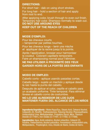 Brush-In Hair Color: Light Brown/Blonde - Easy Application for Salon-Quality Results - Buy Online on GoSupps.com