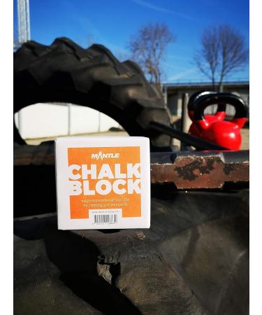 Mantle Chalkblock Climbing Chalk 56g - Ideal for Bouldering Climbing & Gymnastics | Buy 1 or 8 Pack - Buy Online on GoSupps.com